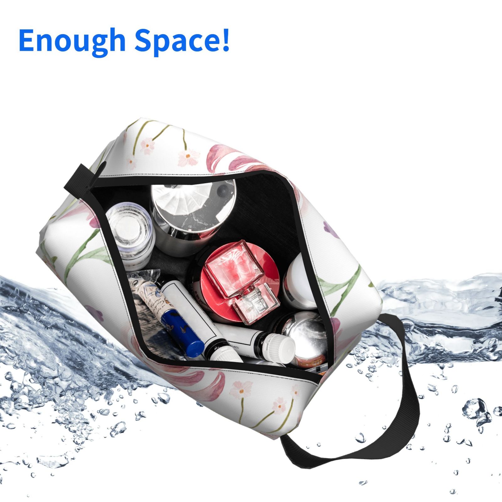 Toiletry Bag, Large Full Size Toiletry Bag, Travel Hand-Held Make up Wash Bags,