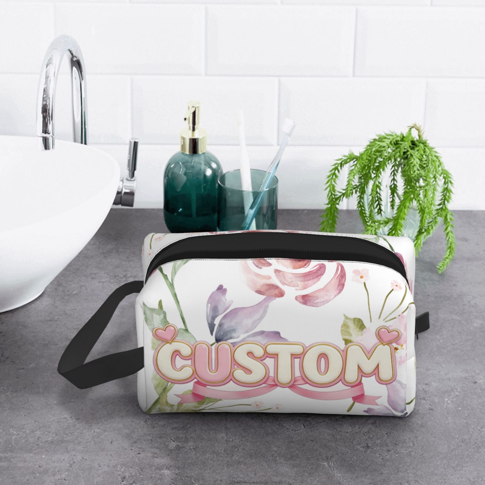 Toiletry Bag, Large Full Size Toiletry Bag, Travel Hand-Held Make up Wash Bags,