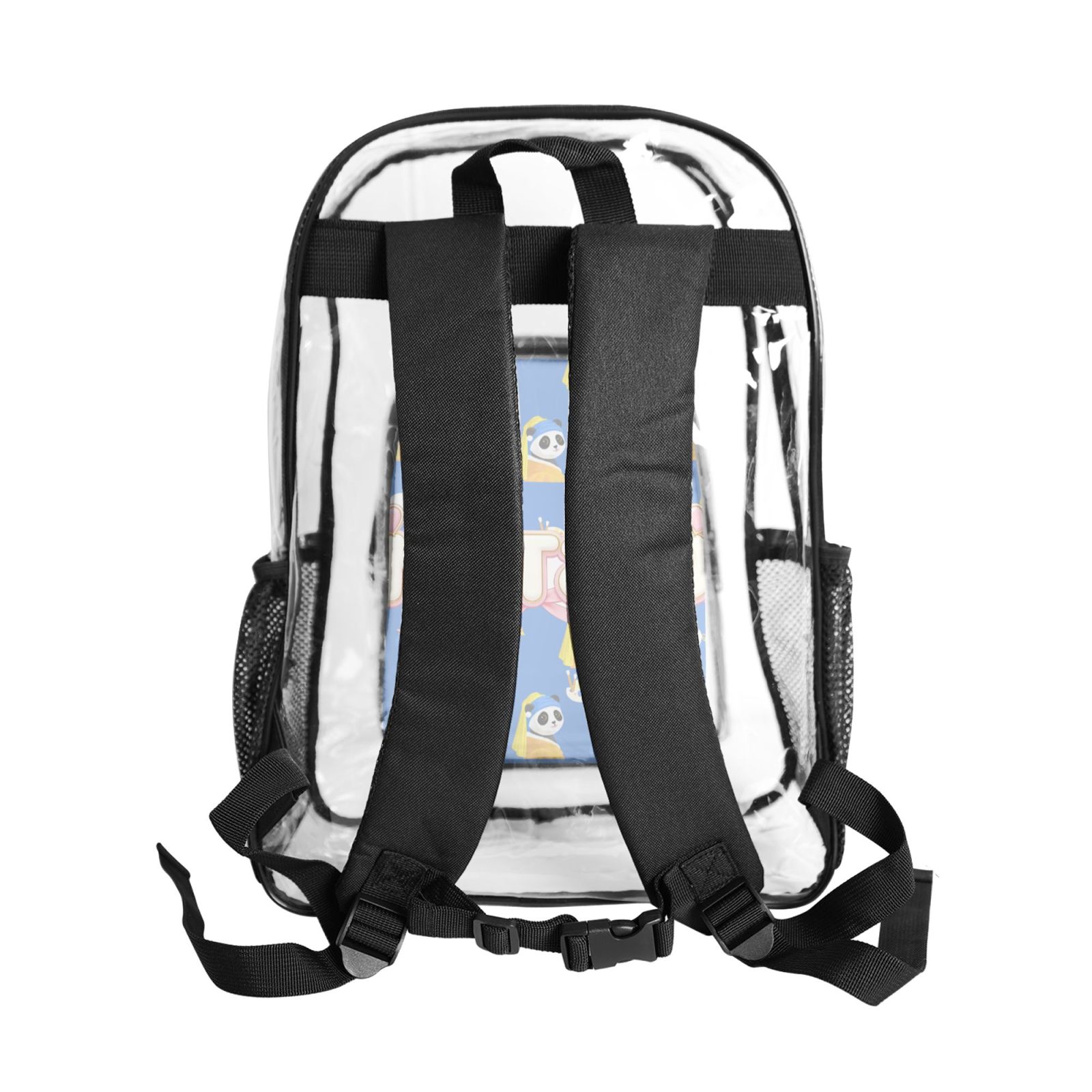 Clear Backpack,Cosmetic Travel Portable Storage Bag School Waterproof Rucksack