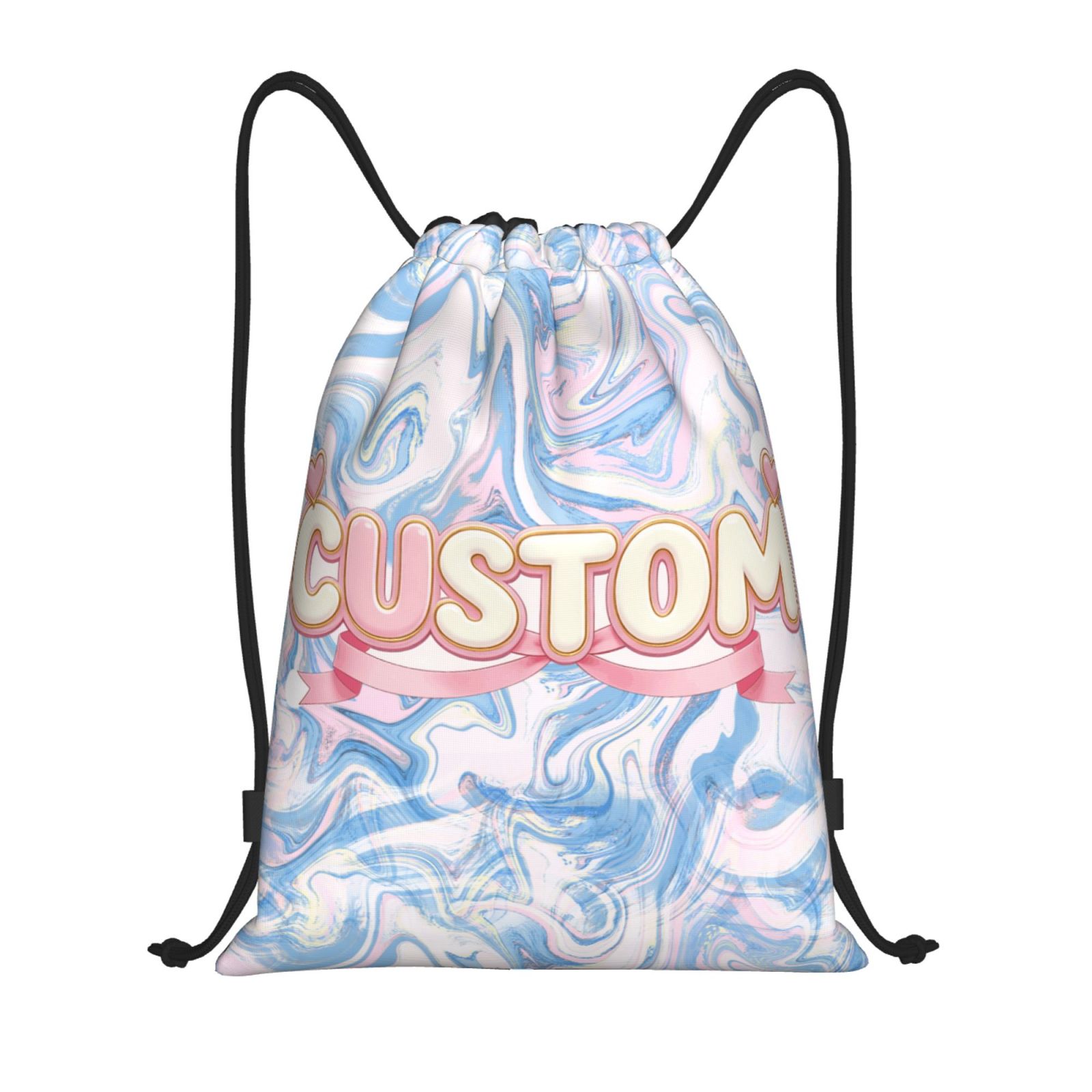 Personalised Drawstring Bag Custom Drawstring Backpack 