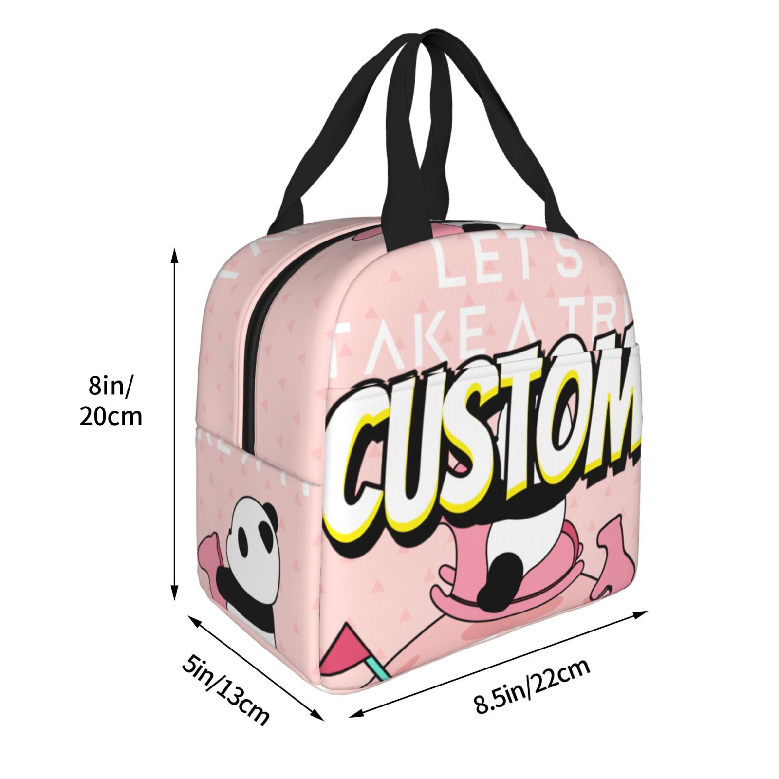 Lunch Bags for Women Men, Portable Insulated Lunch Bag Water-Resistant Leak-Proof Lunch Box Tote Bag