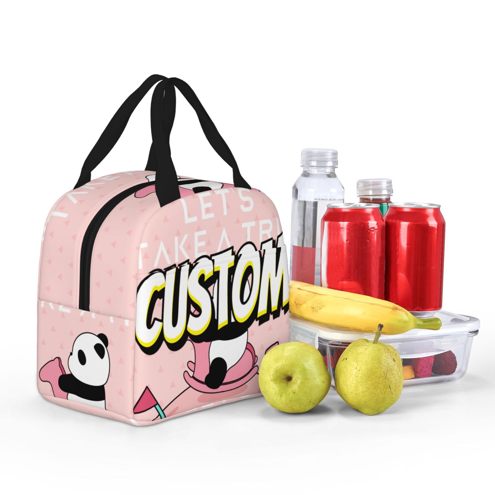 Lunch Bags for Women Men, Portable Insulated Lunch Bag Water-Resistant Leak-Proof Lunch Box Tote Bag