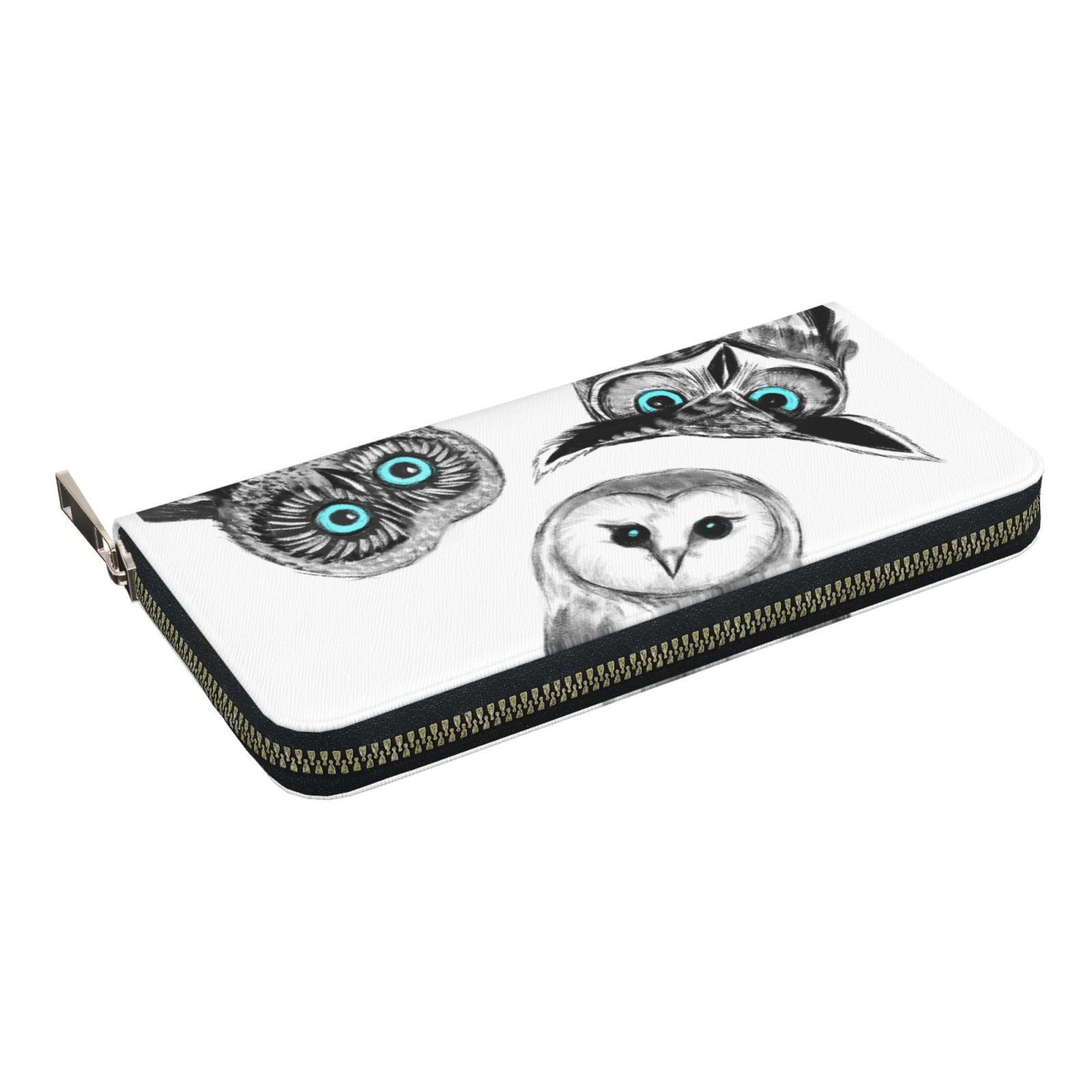 Leather Women's Wallets, Large Capacity Long Ladies Purse Card Holder Purse