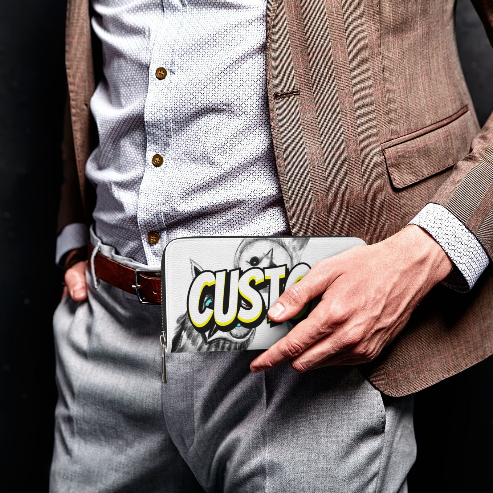 Leather Women's Wallets, Large Capacity Long Ladies Purse Card Holder Purse