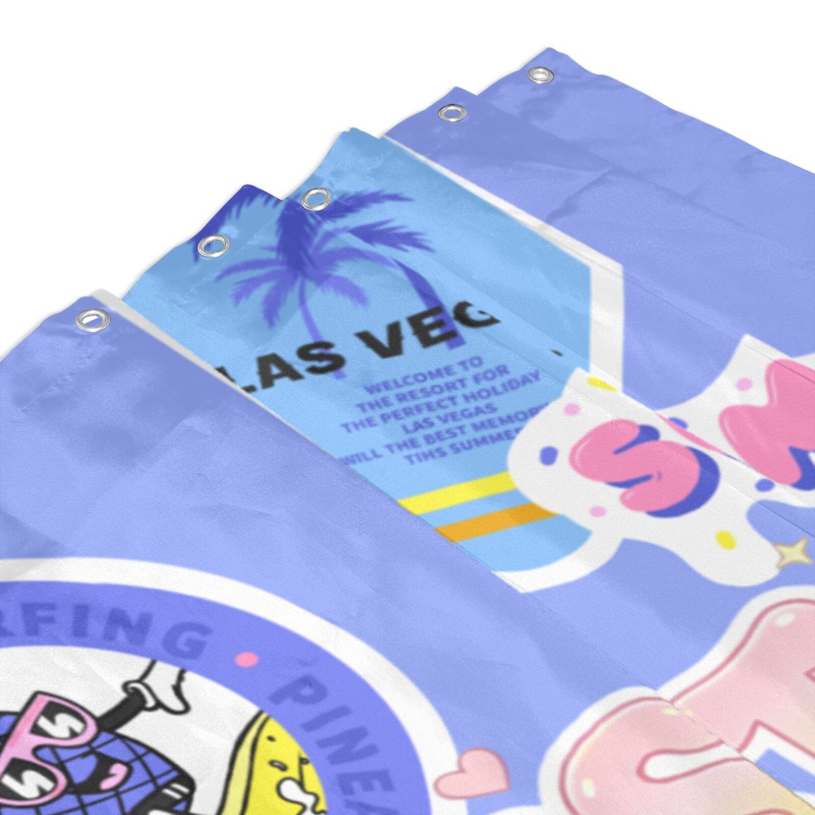 Shower Curtain Modern Minimalistic Arch Home Bathtubs Bathroom Curtain Decoration Set 