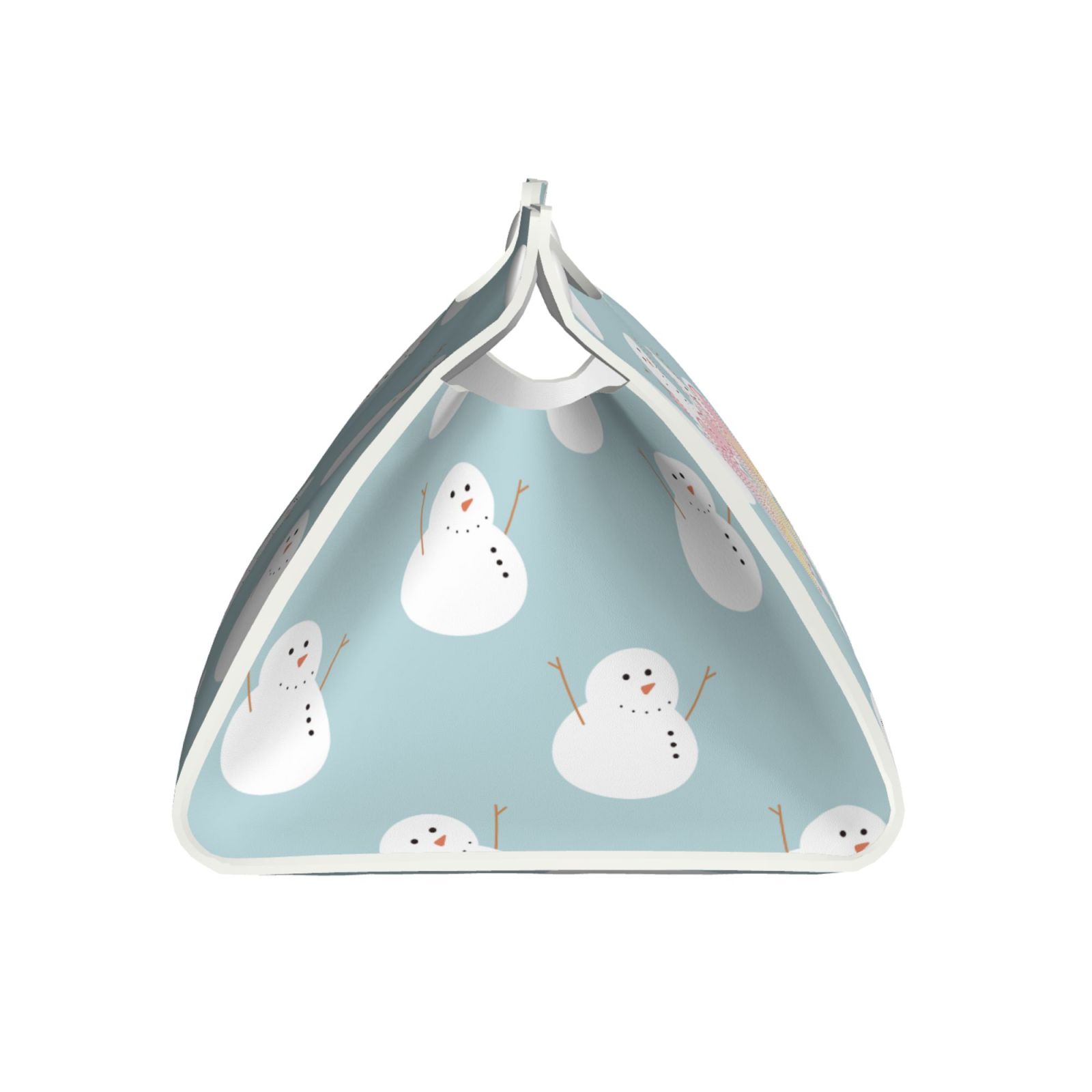 Border Long Leather Tissue Bag, Double-Sided Leather, Waterproof and Durable