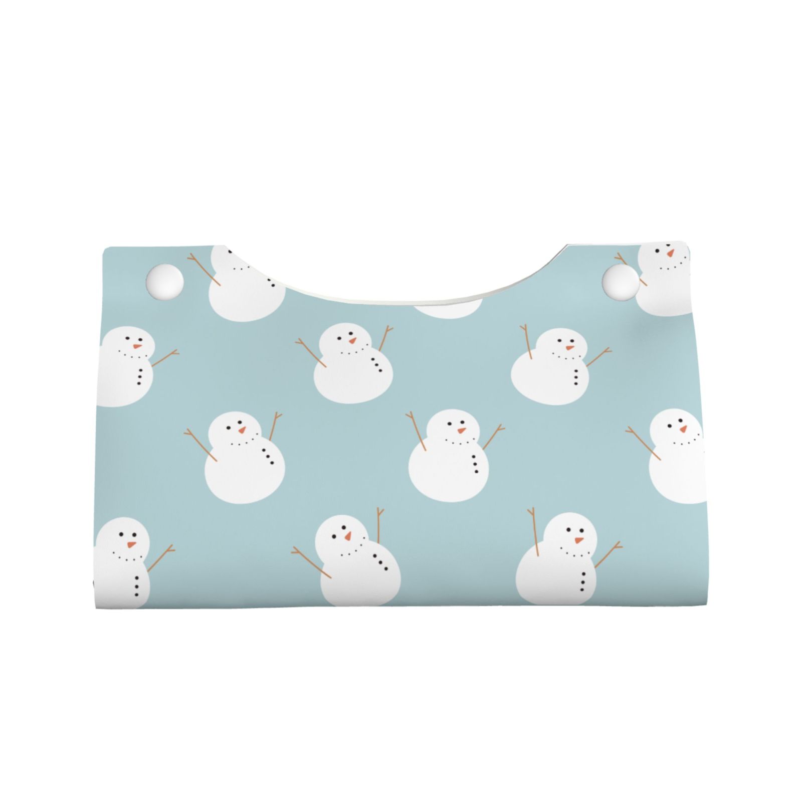 Border Long Leather Tissue Bag, Double-Sided Leather, Waterproof and Durable