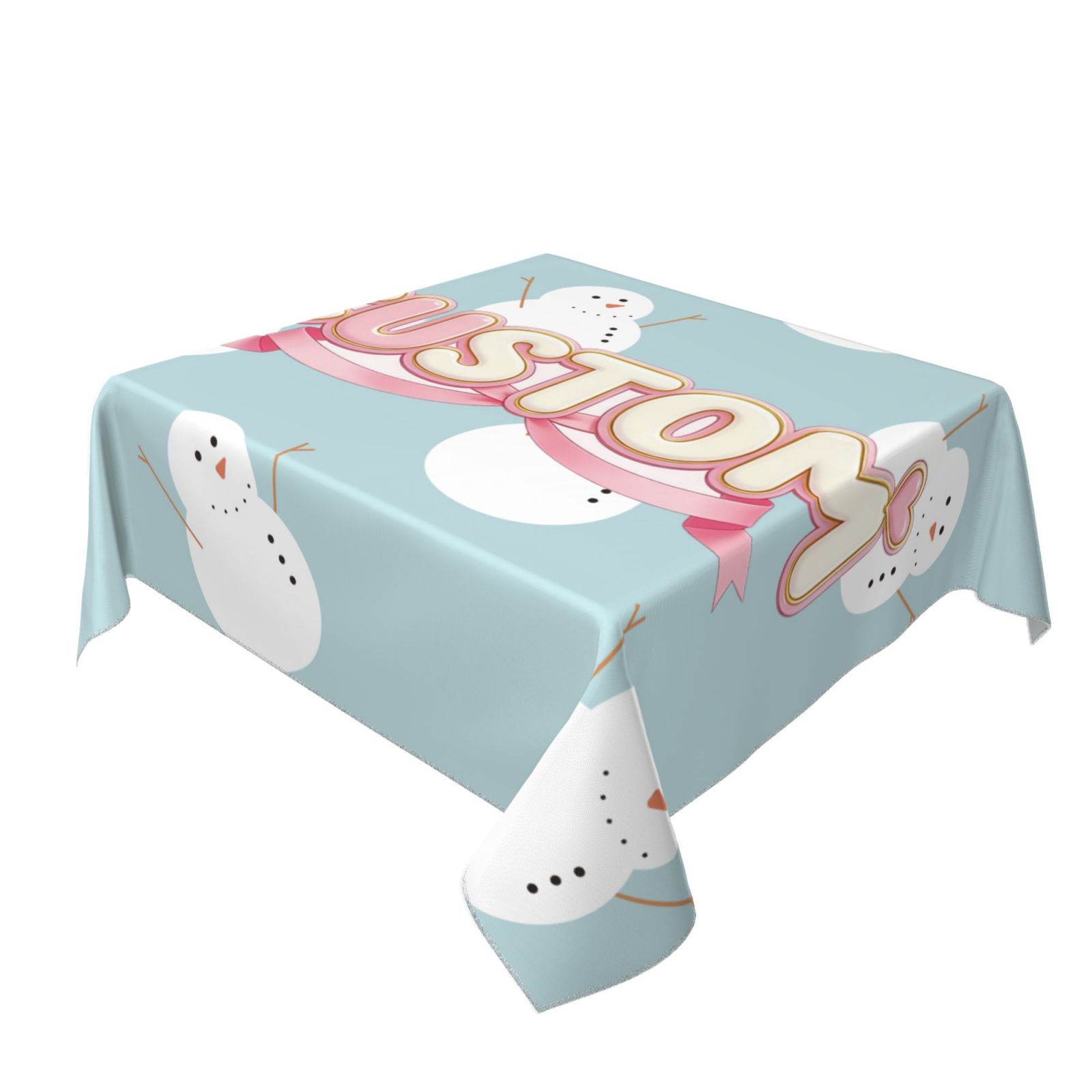 Square Table Cloth  Wipe Clean Tablecloth Waterproof Wipeable Oil Cloth Stain Proof Table Cover 