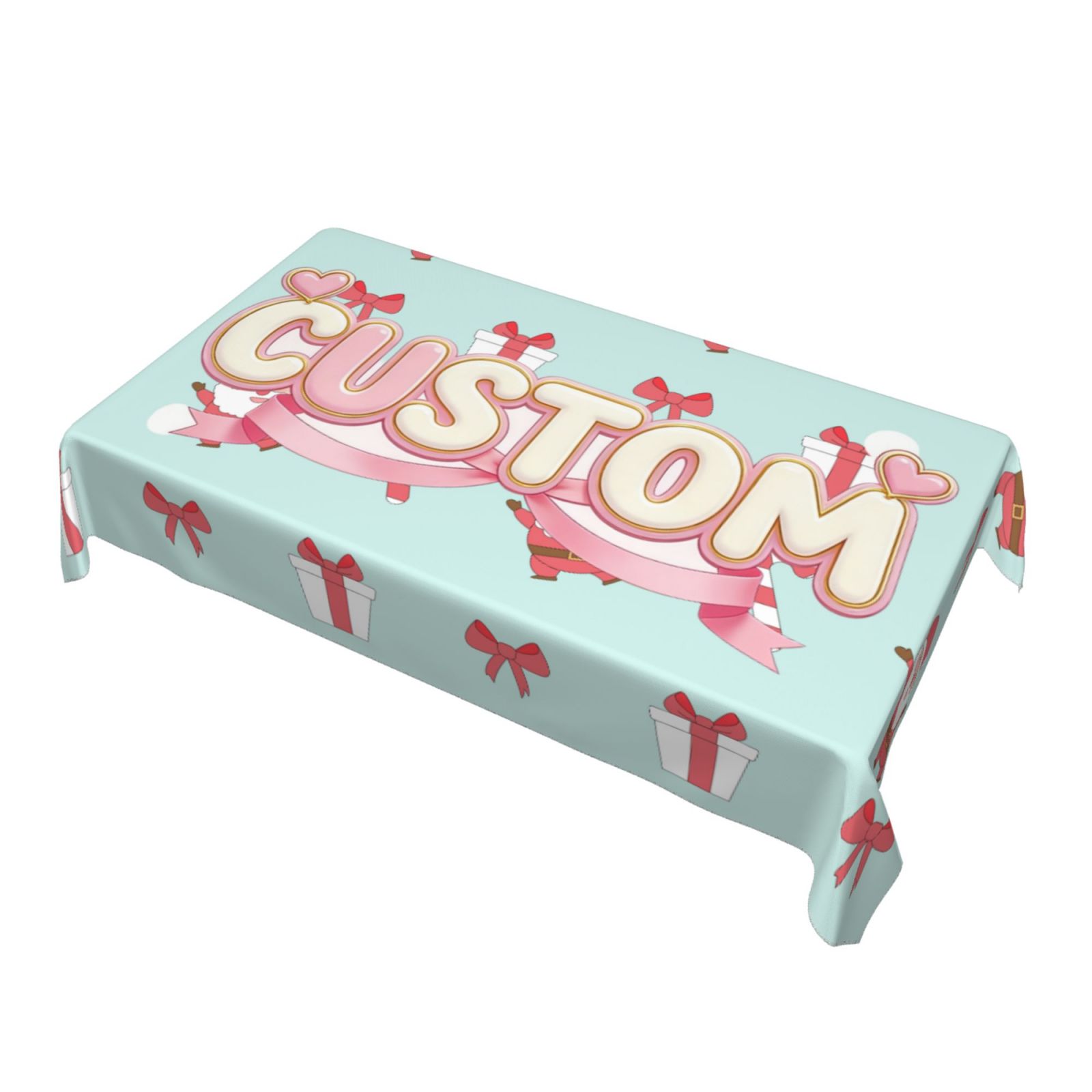 Large Table Cloths 35x55in , Long Rectangular Table Cloth, Washable Polyester Fabric Tablecloth 