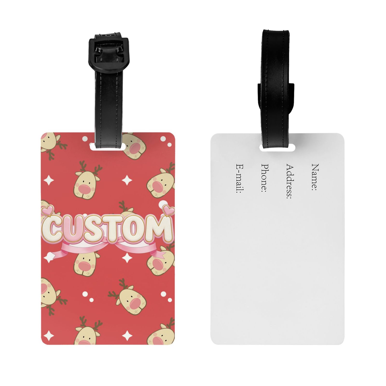 Luggage Tags,  Luggage Labels with Name ID Card, Hanging Information Labels for Travel Suitcase