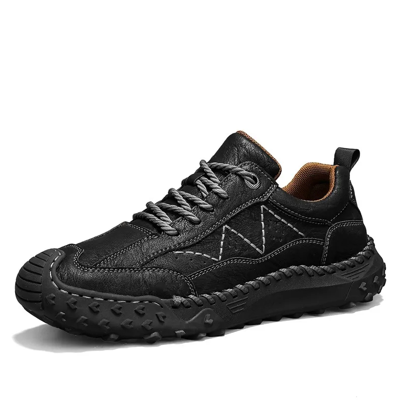 🔥Last day 50% off 🔥Men's Handmade Genuine Leather Non-Slip Loafers with Arch Support