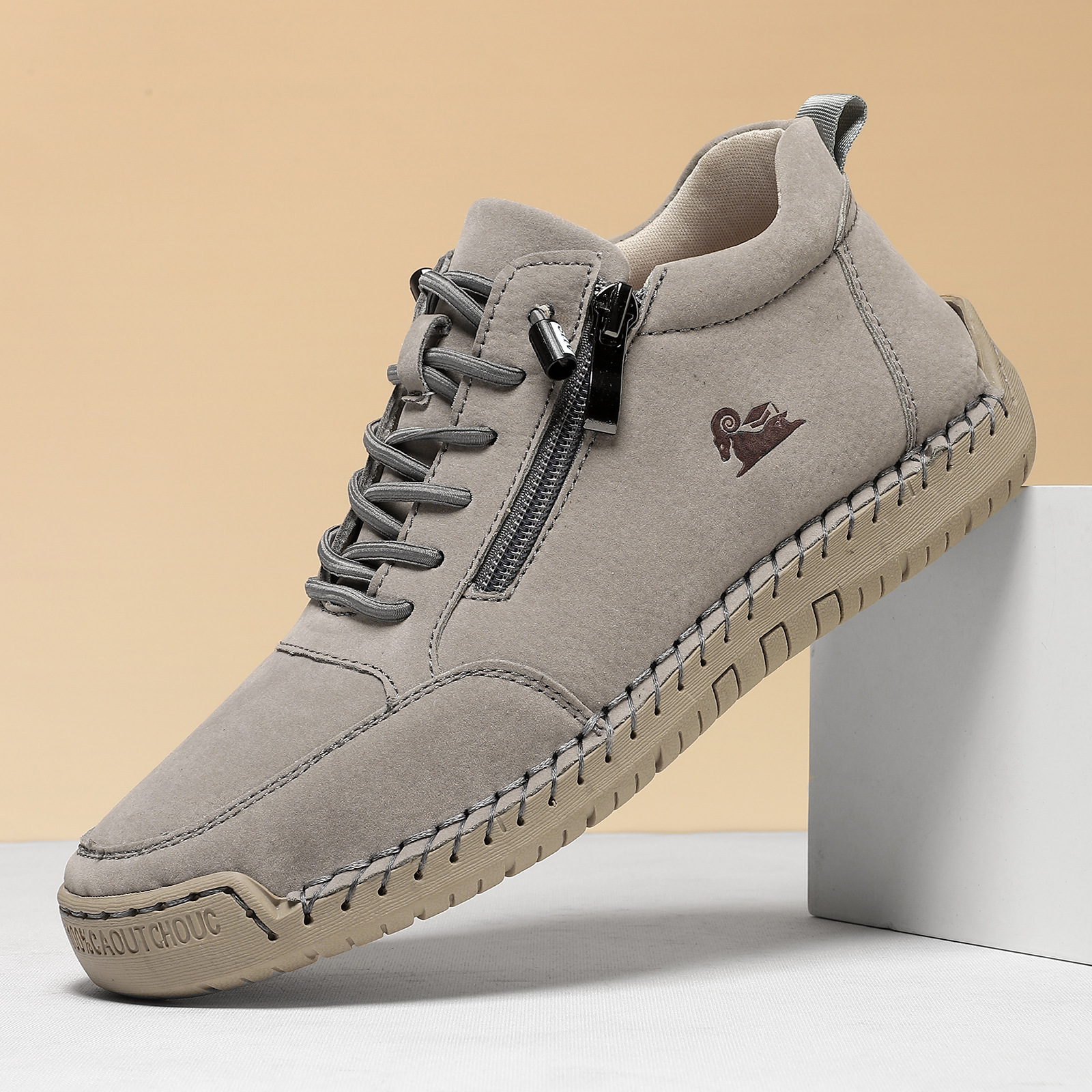 ⏰ 50% off -  Newest unisex Orthopedic Leather Hiking Shoes，With arch support