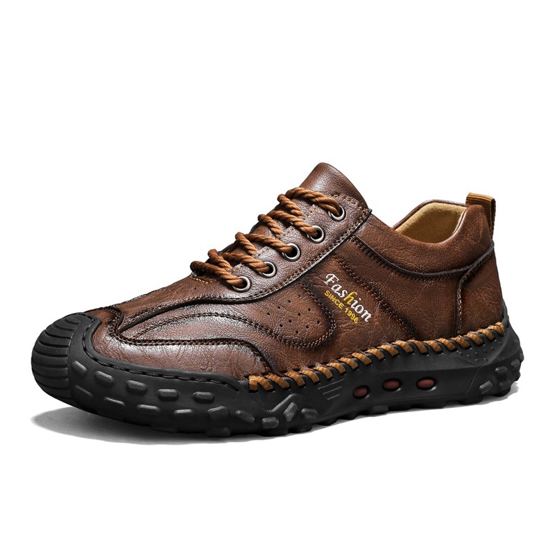 🔥Promotion - 50% OFF🔥Men's Handmade Genuine Leather Orthopedic Loafers with Arch Support