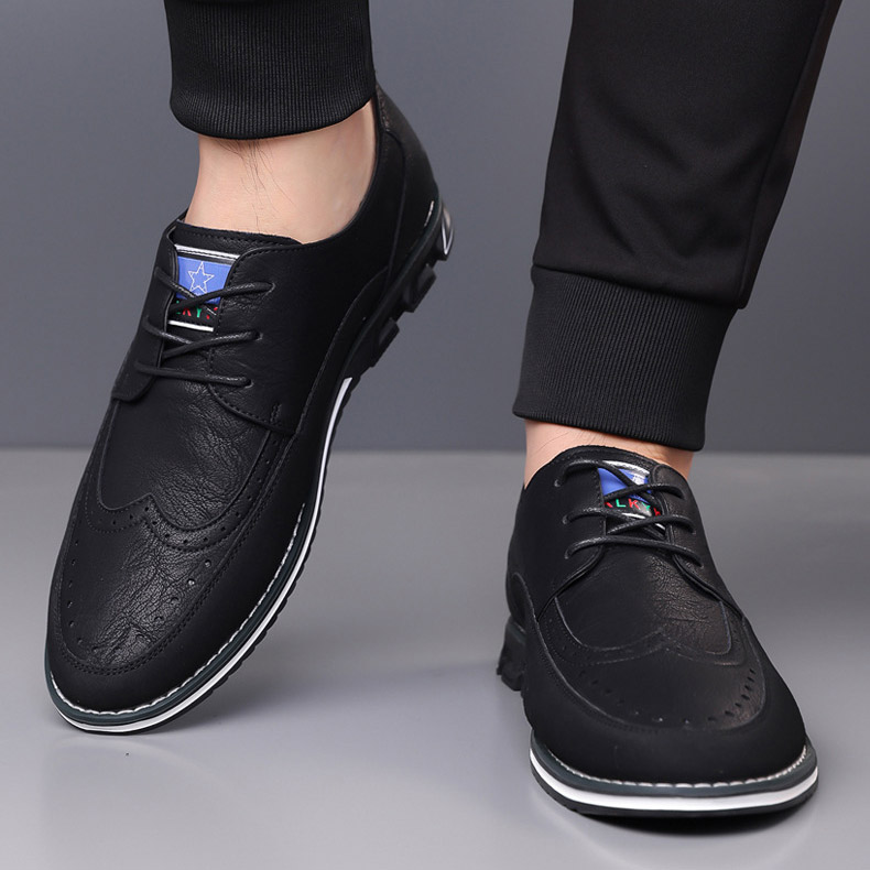 🔥Promotion – 60% OFF🔥 Comfortable & Breathable Men's Walking Shoes with Arch Support — Wear All Day, Say Goodbye to Pain