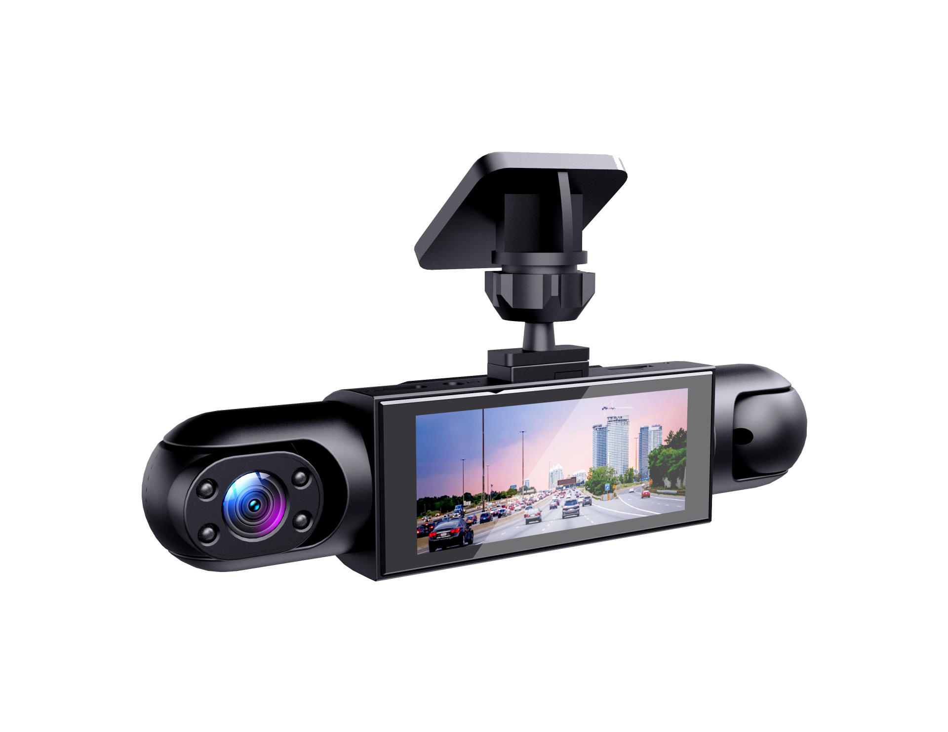 Kosmooy™4-Channel 360° Dash Cam | Full Car Surround Security Camera🚗