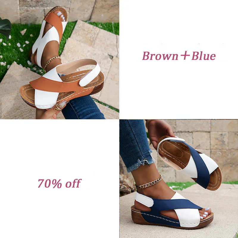 Women's platform casual open-toe orthopedic sandals