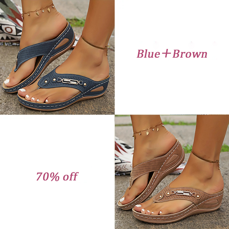 🔥LAST DAY 70% OFF🔥Women's Summer New Style Anti-slip Pain Relief Orthotic Sandals
