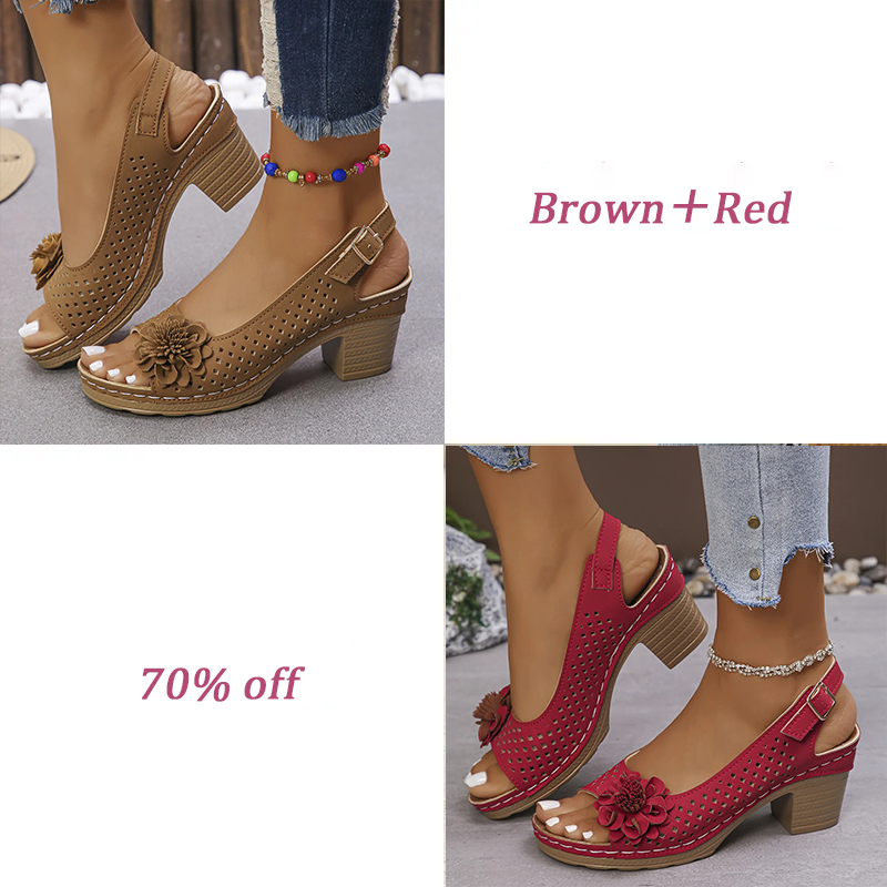 New Women's Floral Orthopedic Sandals