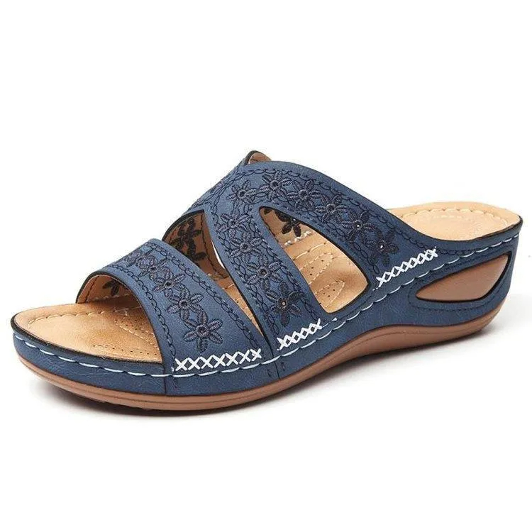 Women's Summer Wedge Sandals – Comfortable & Stretchy