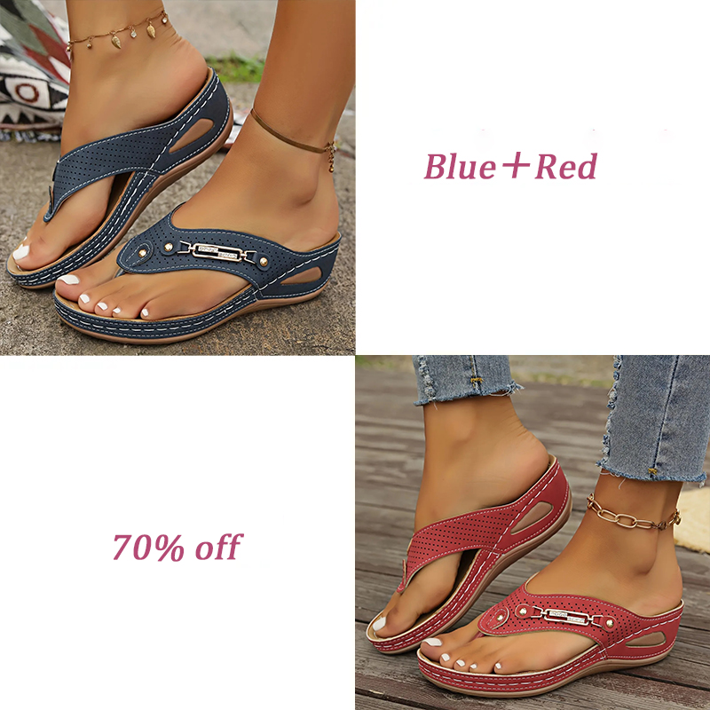 🔥LAST DAY 70% OFF🔥Women's Summer New Style Anti-slip Pain Relief Orthotic Sandals