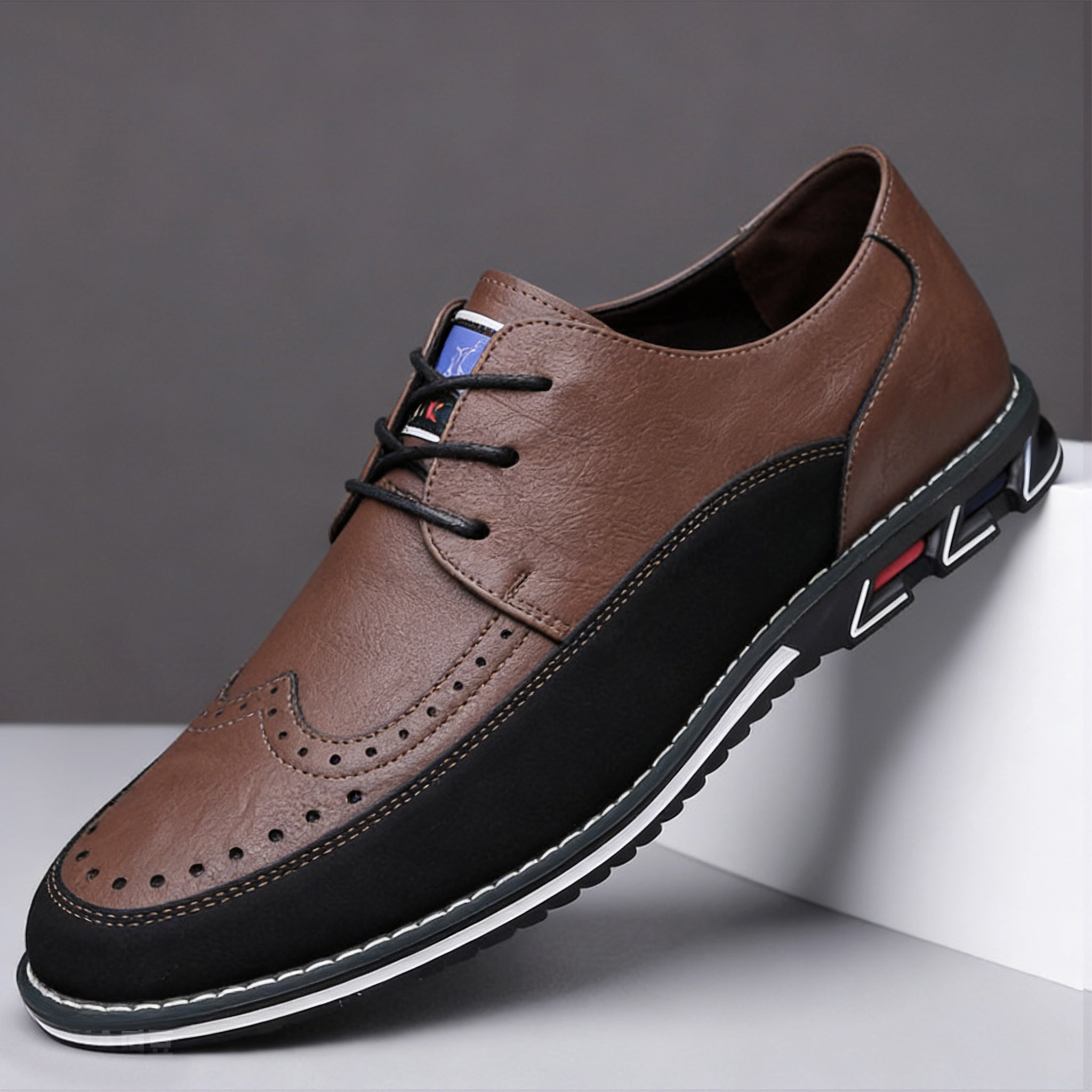 🔥Promotion – 60% OFF🔥 Comfortable & Breathable Men's Walking Shoes with Arch Support — Wear All Day, Say Goodbye to Pain