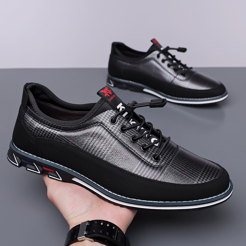 Men's Fashion Calfskin Leather Shoes