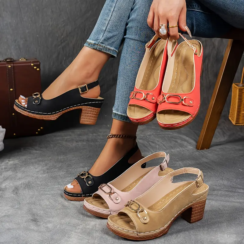 🔥Best Seller-Last Day Sale 60% OFF🔥Women'S Casual Open Toe Wedge Sandals