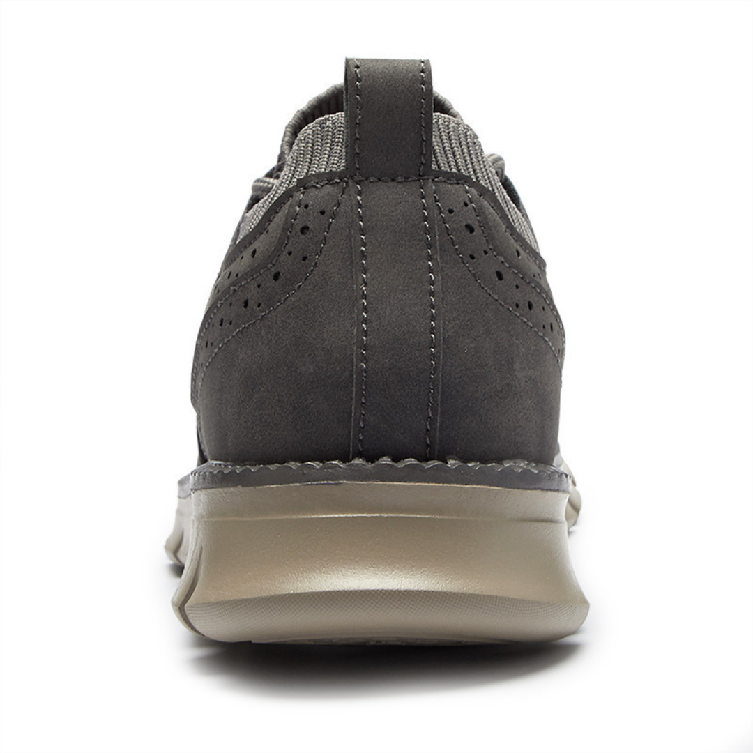 Orthopedic Men Shoes Genuine Vegan Leather Ultra Comfortable Lightweight Casual Shoes