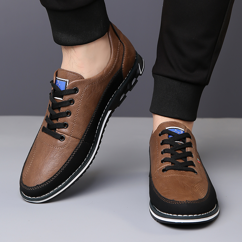 🔥Promotion - 70% OFF🔥Men's Fashion Calfskin Leather Shoes