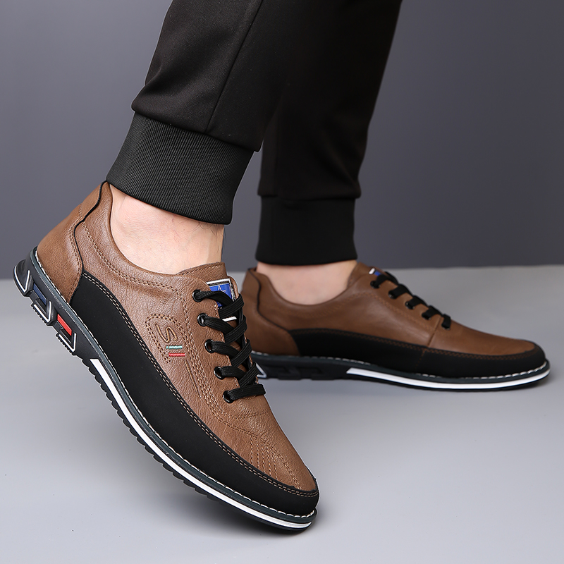 🔥Promotion - 70% OFF🔥Men's Fashion Calfskin Leather Shoes