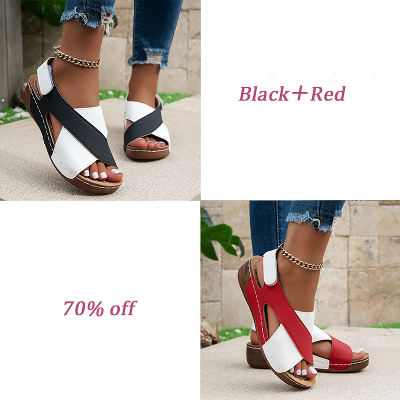Women's platform casual open-toe orthopedic sandals
