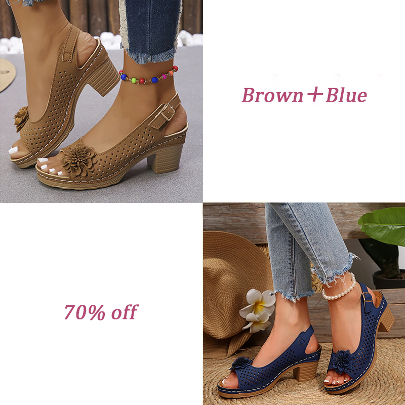 New Women's Floral Orthopedic Sandals