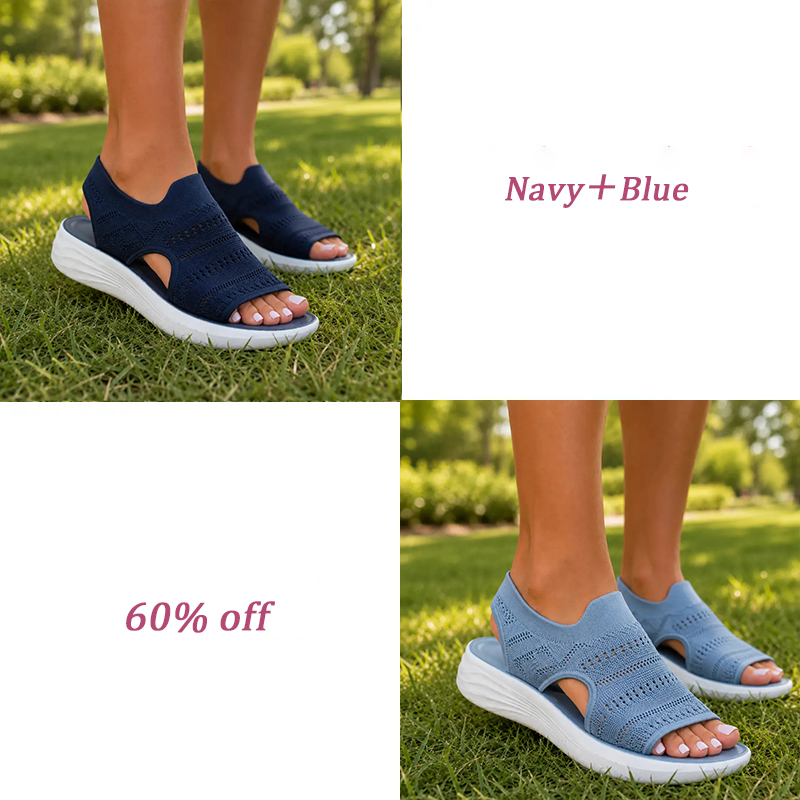 Matufit™ – Knit Platform Comfort Sandals for Women