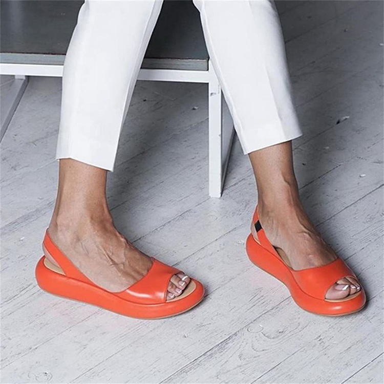 Women's Orthopedic Open Toe Leather Sandals
