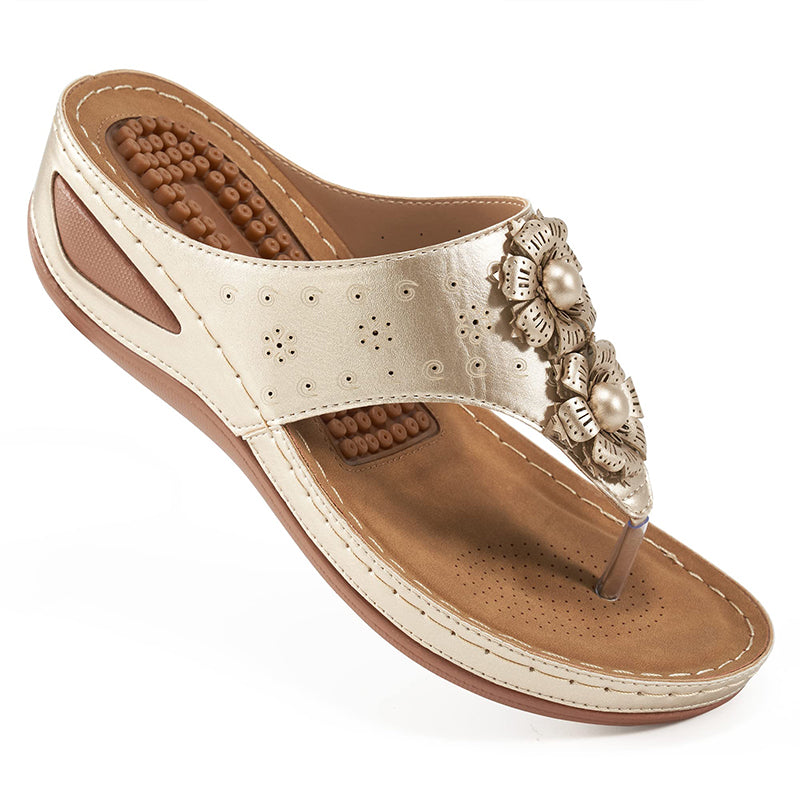 Women's Sandals Comfortable Flip Flops with Arch Support