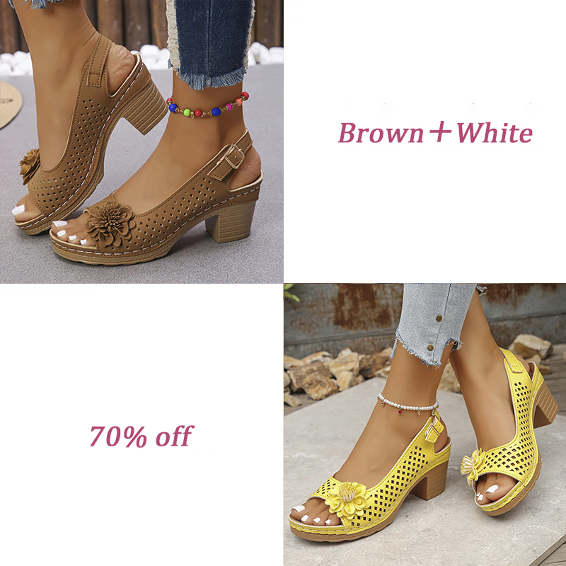 New Women's Floral Orthopedic Sandals