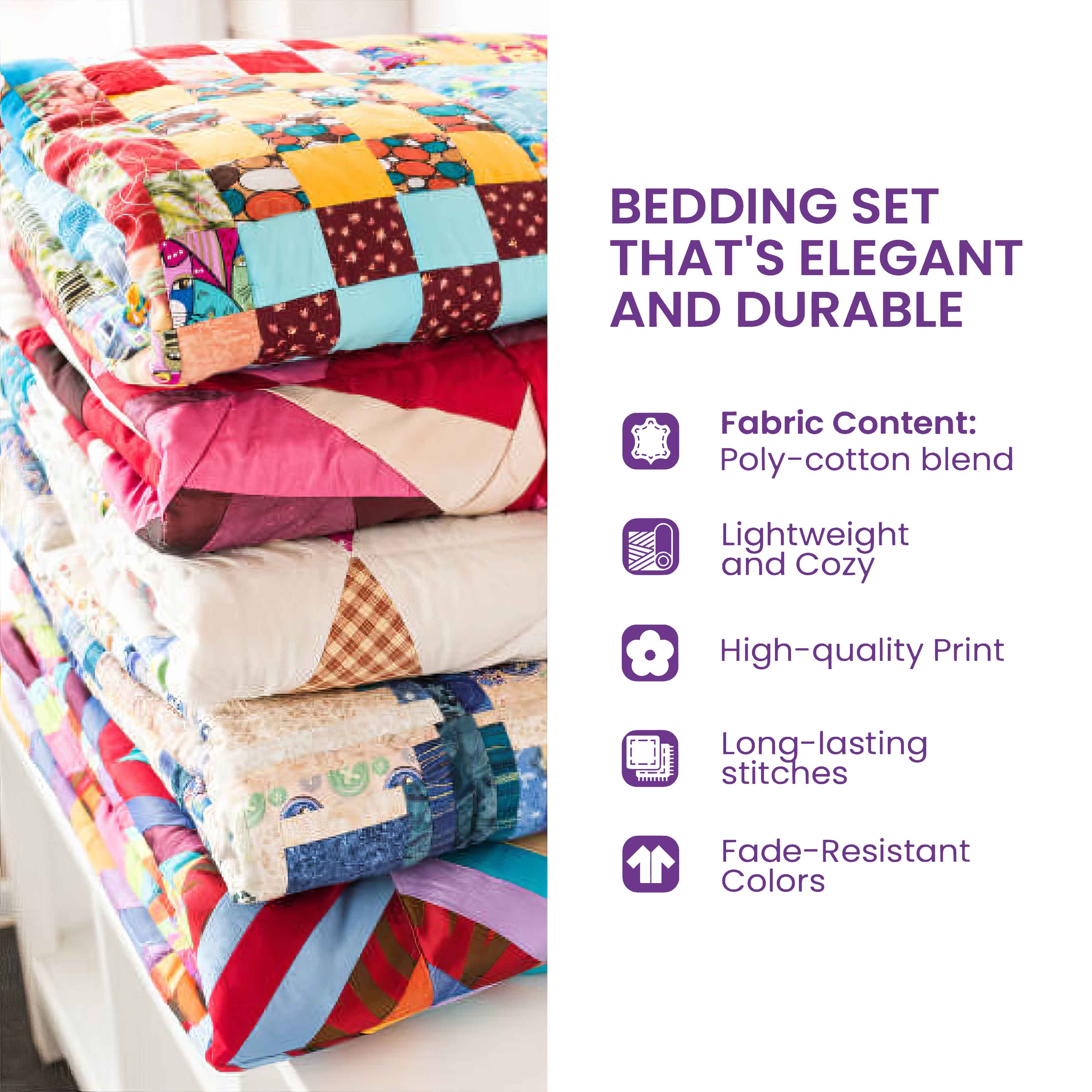 Catitude 3-Piece Quilted Bedding Set GFTOTP15704