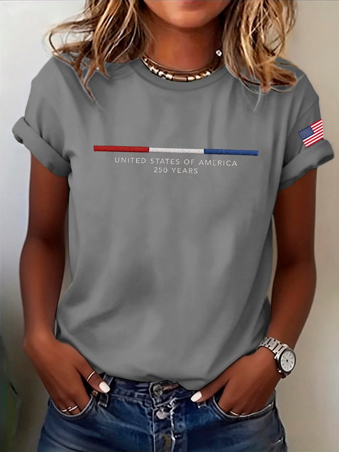 Women's America 250th Anniversary  T-shirt