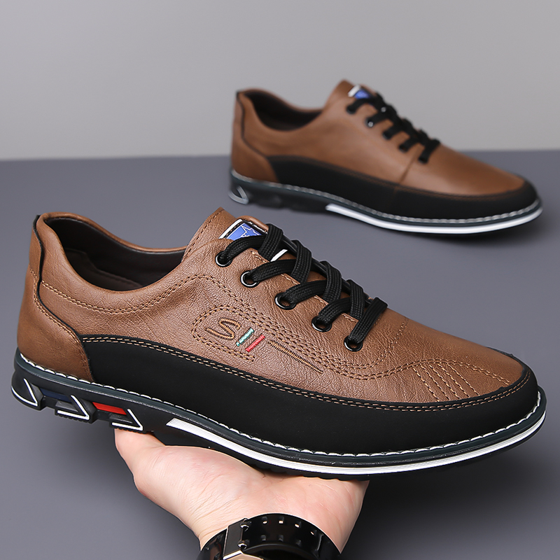 🔥Promotion - 70% OFF🔥Men's Fashion Calfskin Leather Shoes