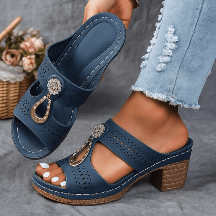 ✨Final Day:50%Off-Latest Orthopedic Block-Heel Sandals
