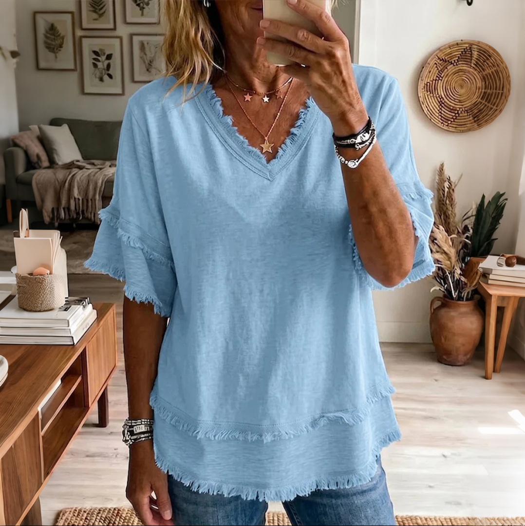 Vintage Art Patchwork Cotton And Linen Shirt
