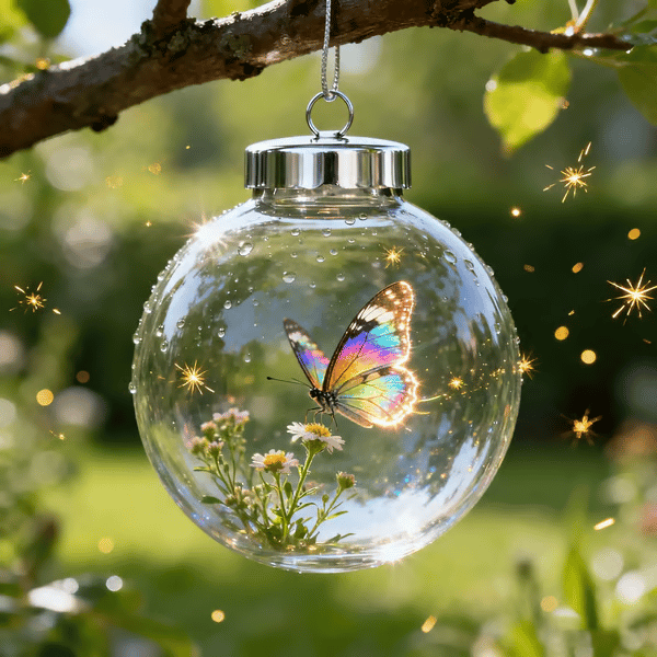 🐂2026 Wildlife Wonders CollectionTM Crystal Glass Ornament
