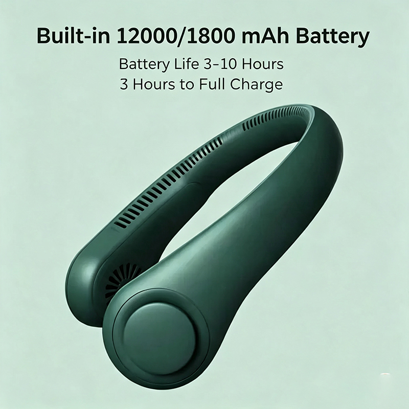 Portable, Bladeless Neck Fan – (Imported)