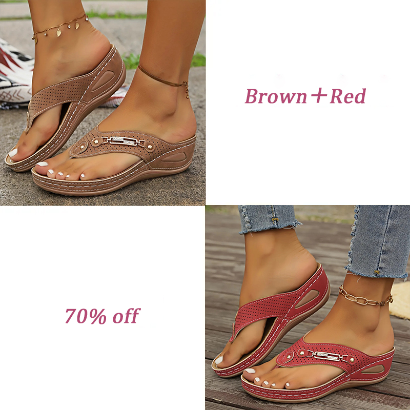 🔥LAST DAY 70% OFF🔥Women's Summer New Style Anti-slip Pain Relief Orthotic Sandals