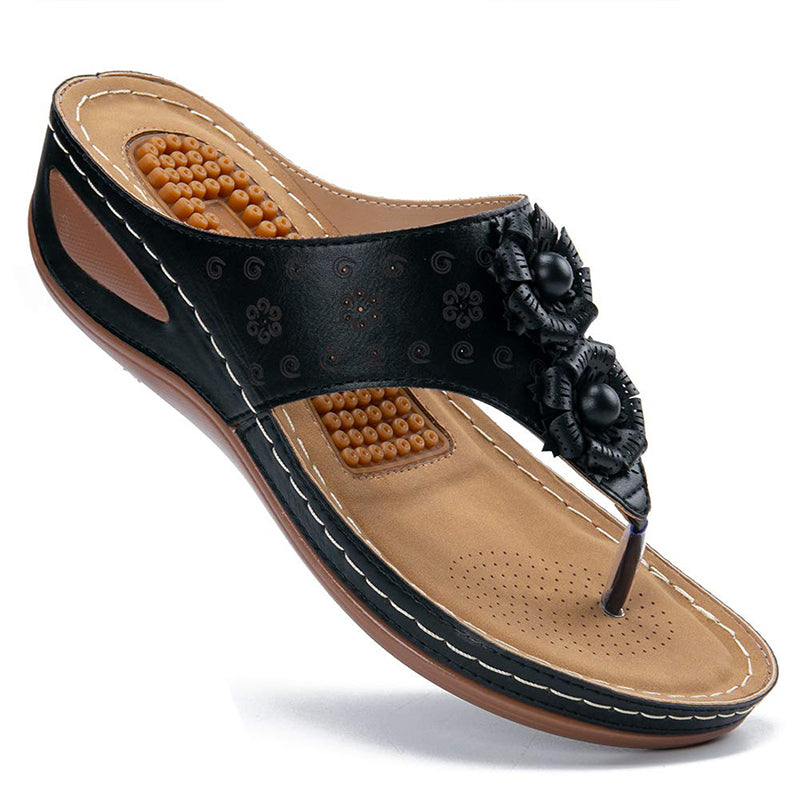 Women's Sandals Comfortable Flip Flops with Arch Support