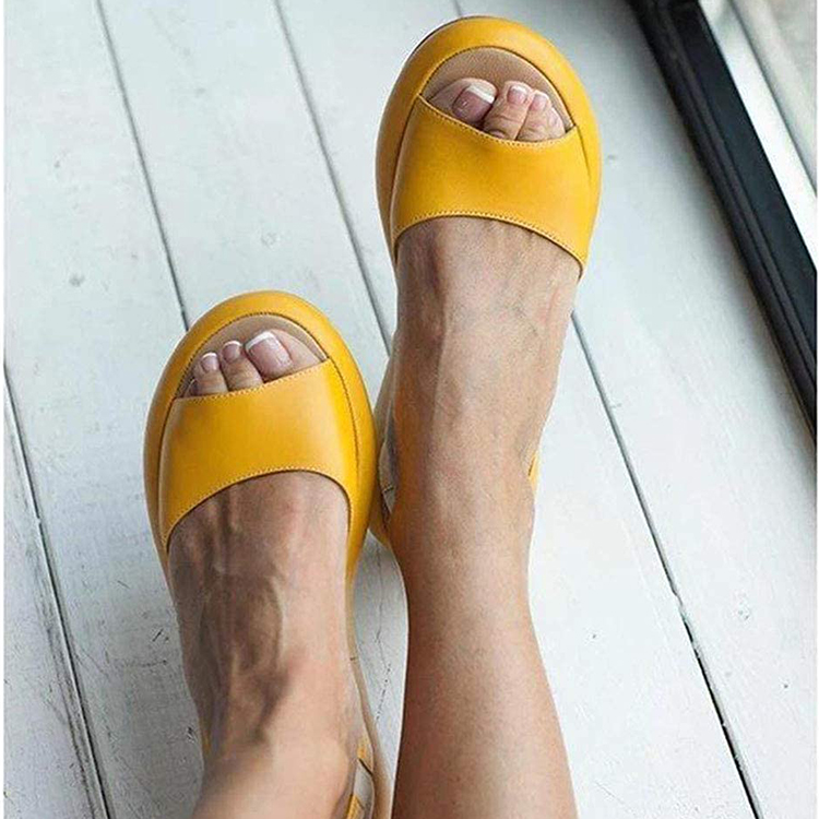 Women's Orthopedic Open Toe Leather Sandals