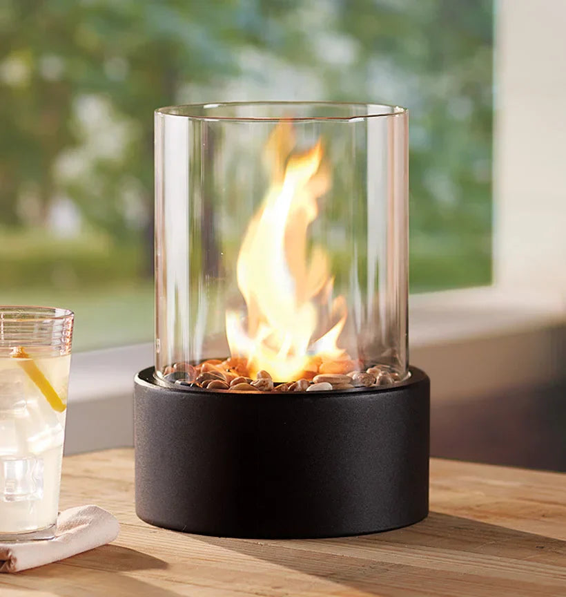 kosmooy| Tabletop Bioethanol Fireplace – Modern Elegance and Smoke-Free Flame