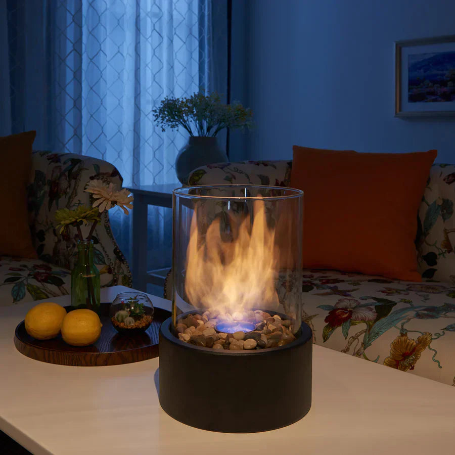 kosmooy| Tabletop Bioethanol Fireplace – Modern Elegance and Smoke-Free Flame