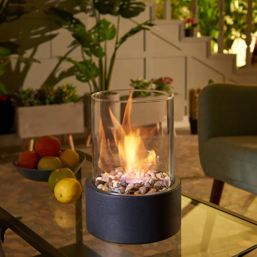 kosmooy| Tabletop Bioethanol Fireplace – Modern Elegance and Smoke-Free Flame