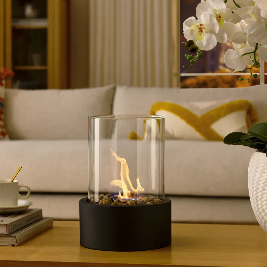 kosmooy| Tabletop Bioethanol Fireplace – Modern Elegance and Smoke-Free Flame
